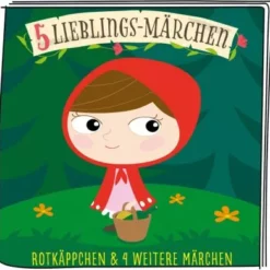 Tonies - 5 Lieblingsmärchen Rotkäppchen Und Weitere -Deutschland Zaubel Kid Verkaufs-Shop 7682300 03